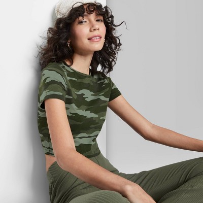 Wild Fable™ Olive Green Camouflage Xl ...